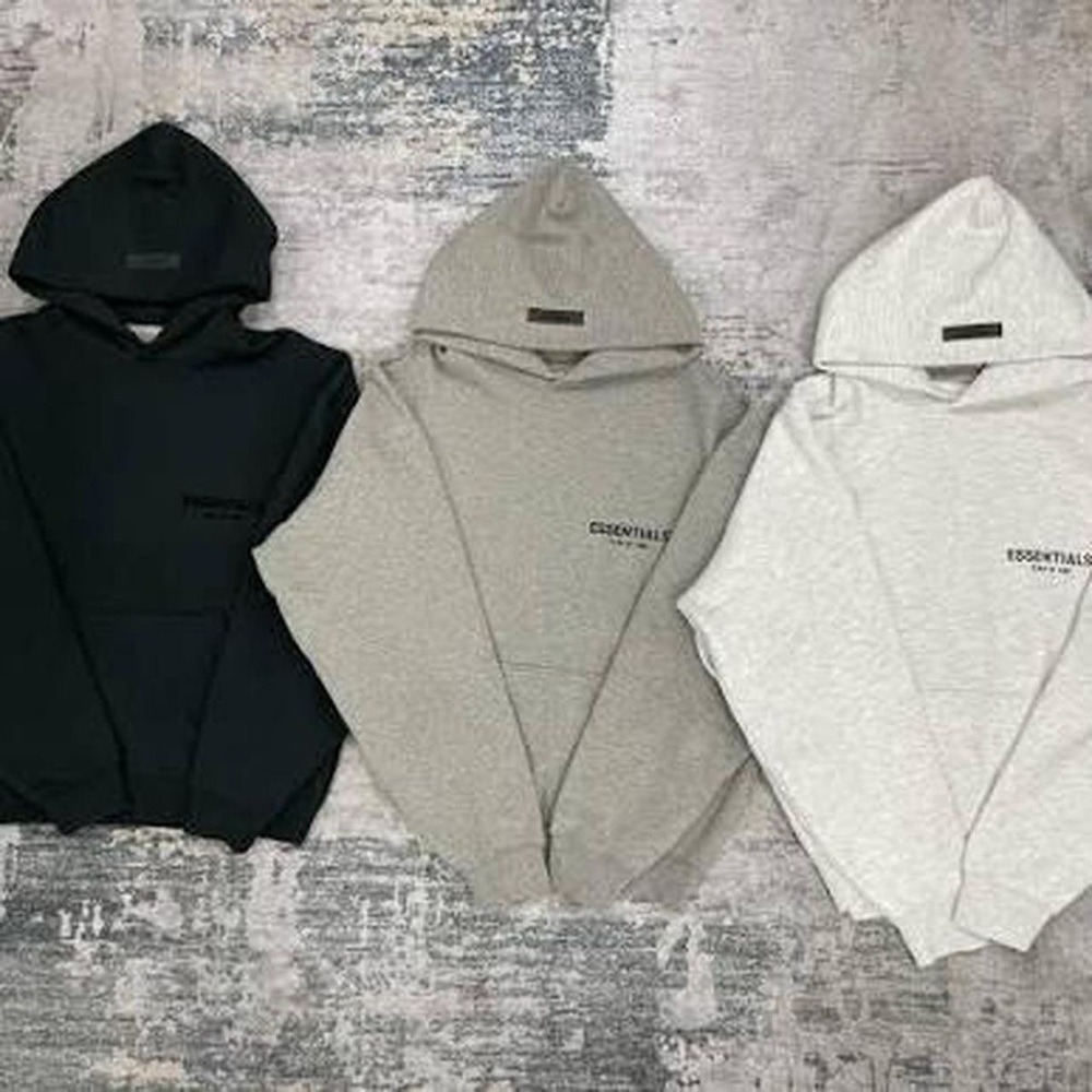Essentials Men's Sweater - Black, Gray, and White